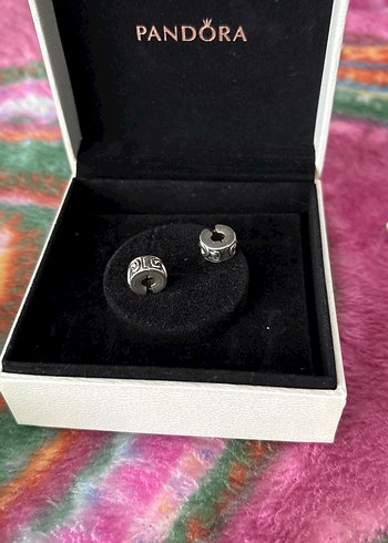 Gri Desenli klips Charm 2li - Görsel 2