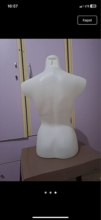 Zara Cansız yarım manken