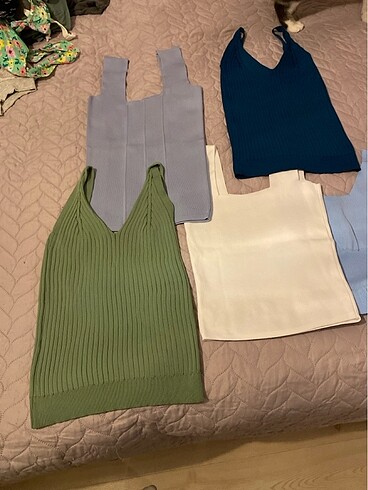 6lı Crop bluz