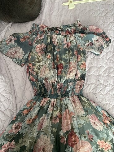 Zara Kayık yaka elbise