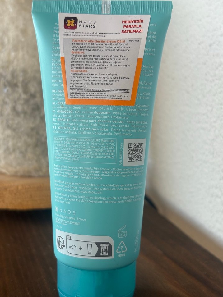 Bioderma Photoderm After-Sun Jel Krem 100 ml - Görsel 2
