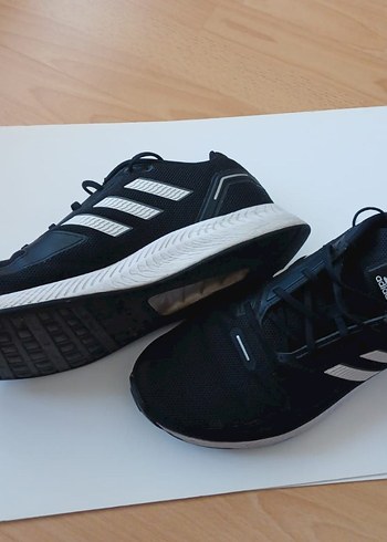 Adidas Siyah Bağcıklı Erkek Spor Ayakkabı - Görsel 2