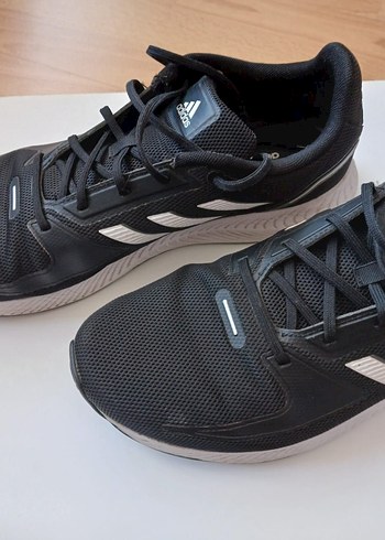 Adidas Siyah Bağcıklı Erkek Spor Ayakkabı - Görsel 3