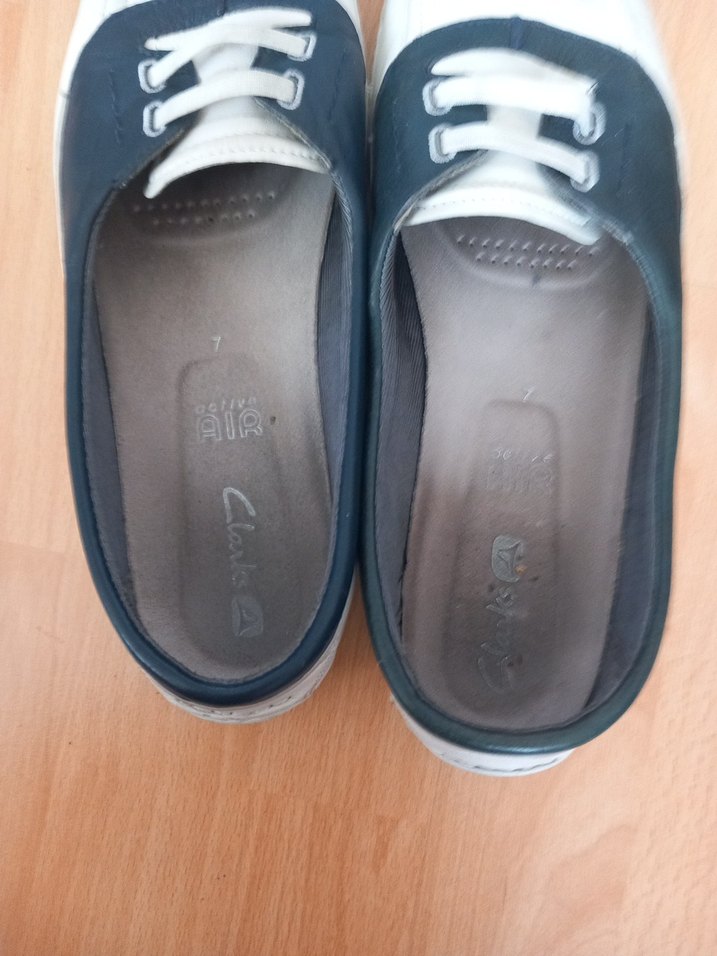 Kadın Beyaz lacivert  Ayakkabı - Görsel 3