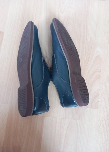 Klasik Erkek Mavi Bağcıklı Ayakkabı - Görsel 2