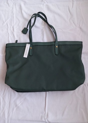 Kemer Detaylı Haki Yeşil Kadın Omuz Çantası - Görsel 2