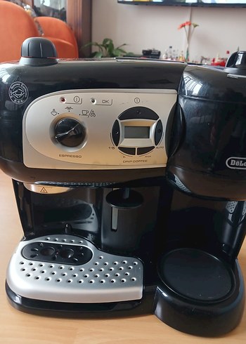 Gri DeLonghi Kahve Makinesi 35x25,5 cm - Görsel 4