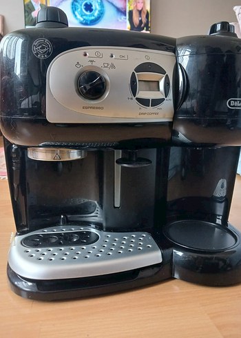 Gri DeLonghi Kahve Makinesi 35x25,5 cm - Görsel 3