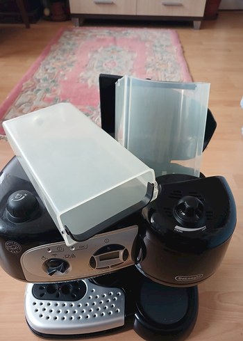 Gri DeLonghi Kahve Makinesi 35x25,5 cm - Görsel 2