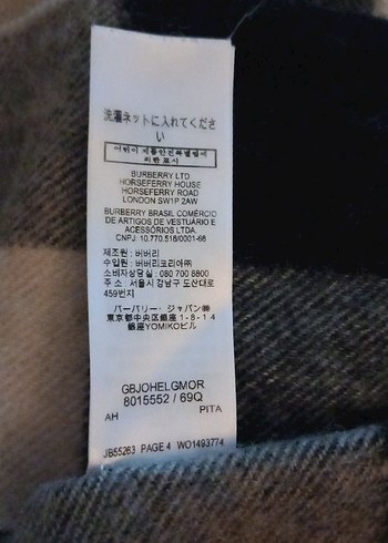 Burberry

Check Bej Kaşmir Kadın Atkı - Görsel 5