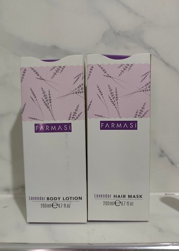 Farmasi Lavanta Saç Kremi ve Saç Maskesi - Görsel 2