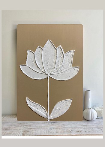 Pinterest kabartmalı tablo