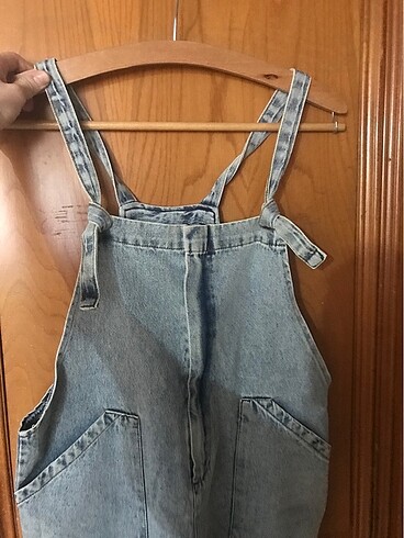 l Beden Kadın kot tulum