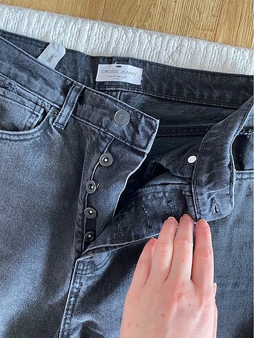 38 Beden gri Renk Cross jean