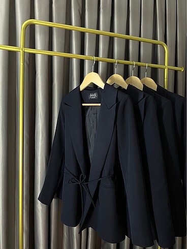 bağcıklı blazer ceket
