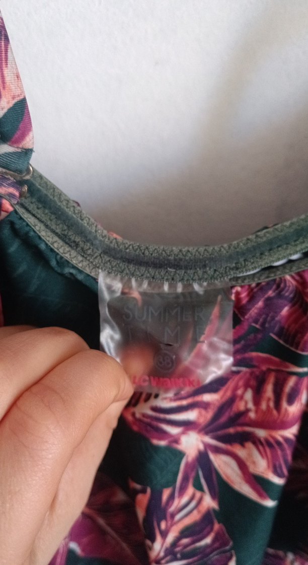 Bohem Çok Renkli Mini Drapeli Mayo - Görsel 5