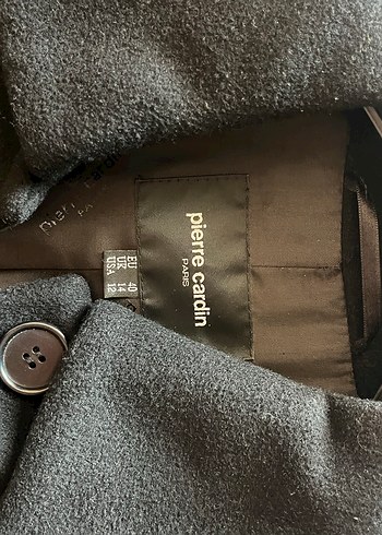 Pierre Cardin Siyah Melanj Kaban