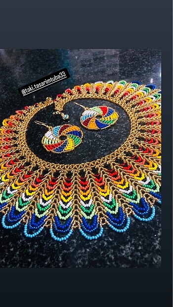 Kolye küpe set