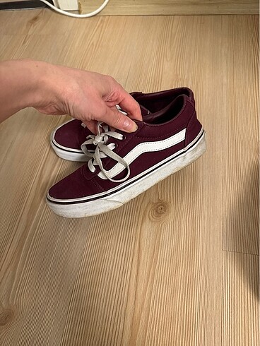 36 Beden orijinal bordo vans