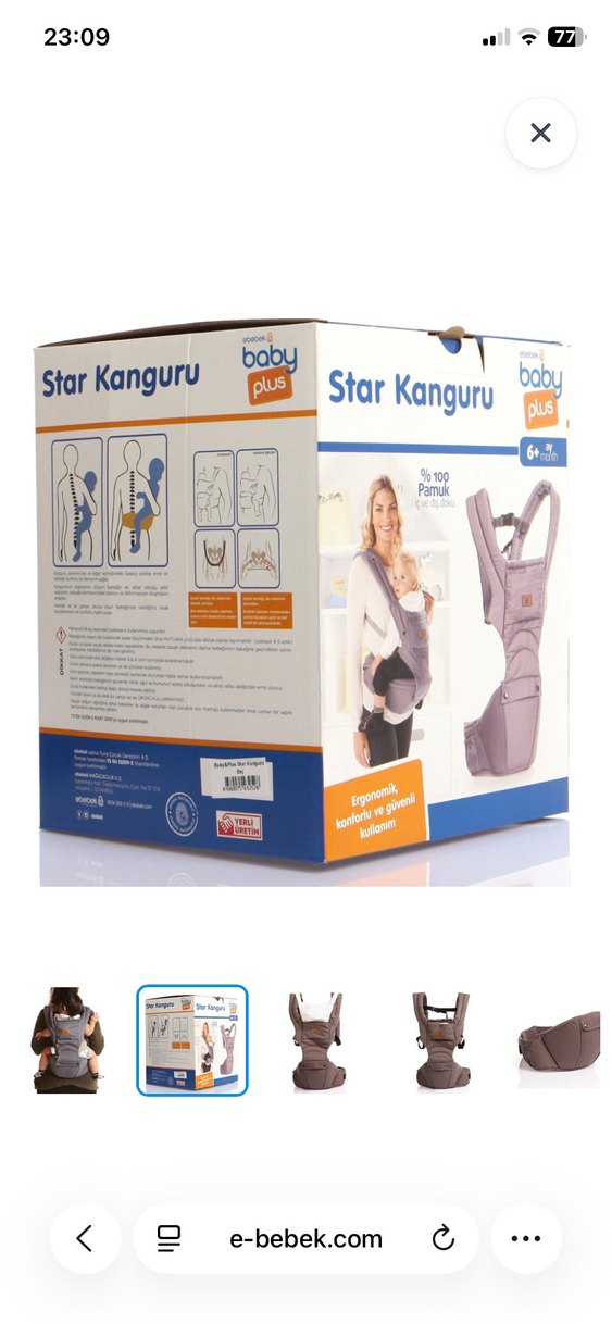 Gri Bebek Taşıyıcı - Görsel 3