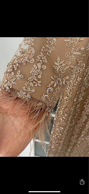 Abiye elbise 40 beden ancak kalıbı dar 38 olur - Görsel 6