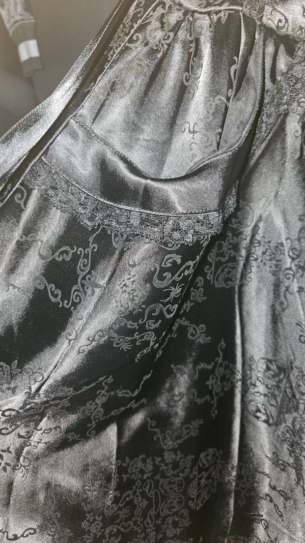 Siyah Straplez Gotik kisa Abiye Elbise - Görsel 3