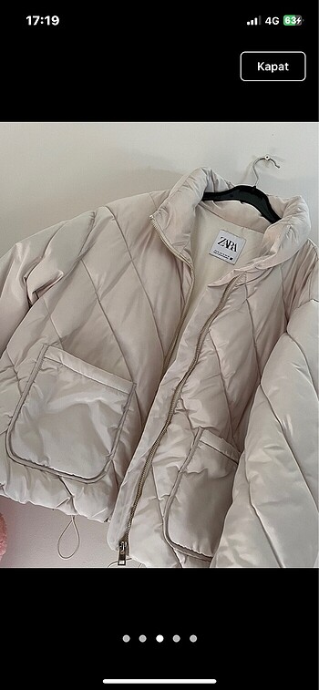 xs Beden Zara mont