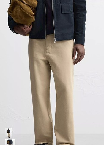 Camel Renk Regular Fit Denim Pantolon