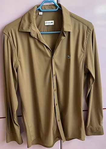 Lacoste Camel Lacoste Erkek Gömlek Uzun Kollu
