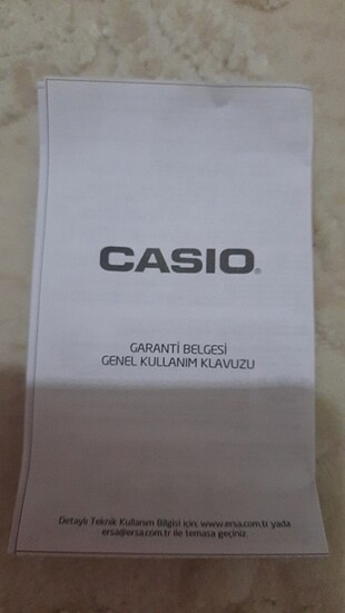  Beden Casio erkek saati