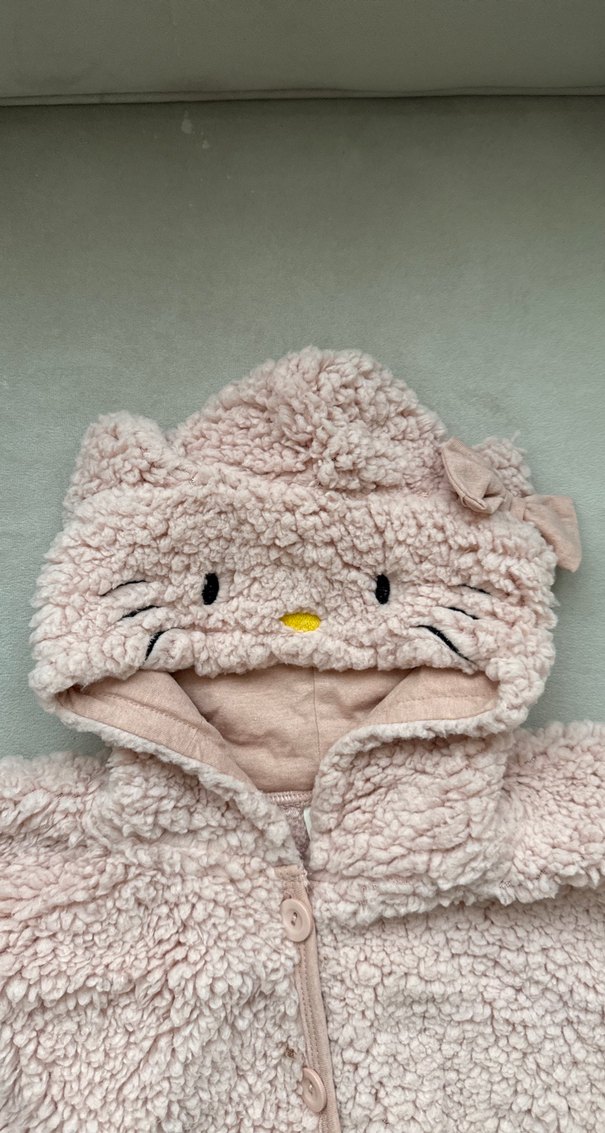 Hello kitty Kapüşonlu Poncho - Görsel 2