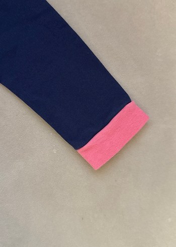 Kız Çocuk Uzun Kollu Düğmeli Gömlekli Sweat - Görsel 3