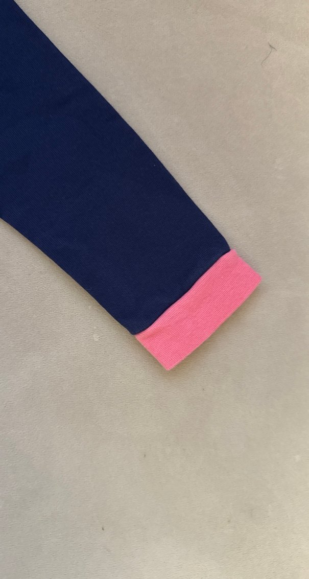 Kız Çocuk Uzun Kollu Düğmeli Gömlekli Sweat - Görsel 3