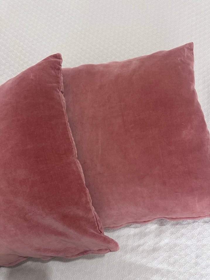 İkea Pembe Bohem Tarzı Düz Yastık - Görsel 3