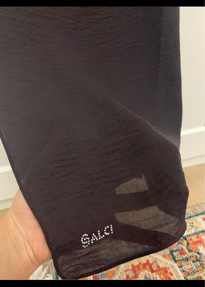 Şalcı şifon füme şal - Görsel 2