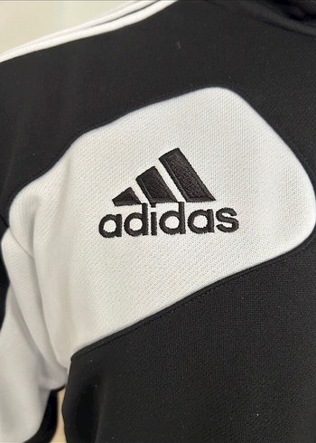 l Beden siyah Renk Adidas Siyah Erkek Sweatshirt Uzun Kollu