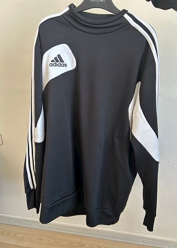 Adidas Adidas Siyah Erkek Sweatshirt Uzun Kollu