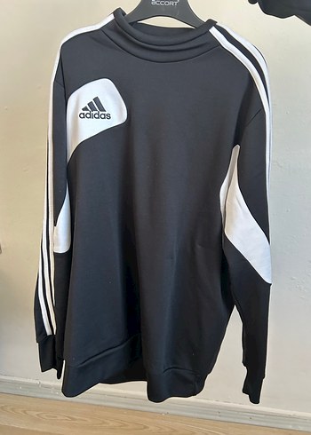 Adidas Siyah Erkek Sweatshirt Uzun Kollu