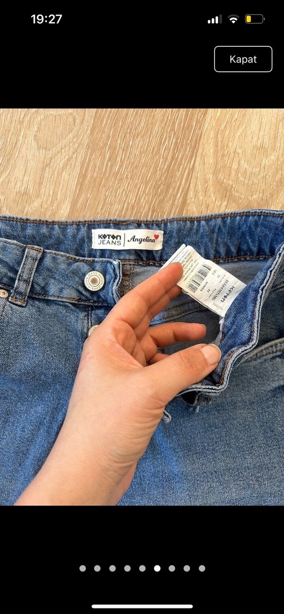 Kadın jean pantolon - Görsel 3