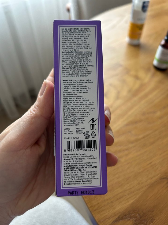 Maru-Derm SPF50+ Leke Karşıtı Güneş Kremi - Görsel 2