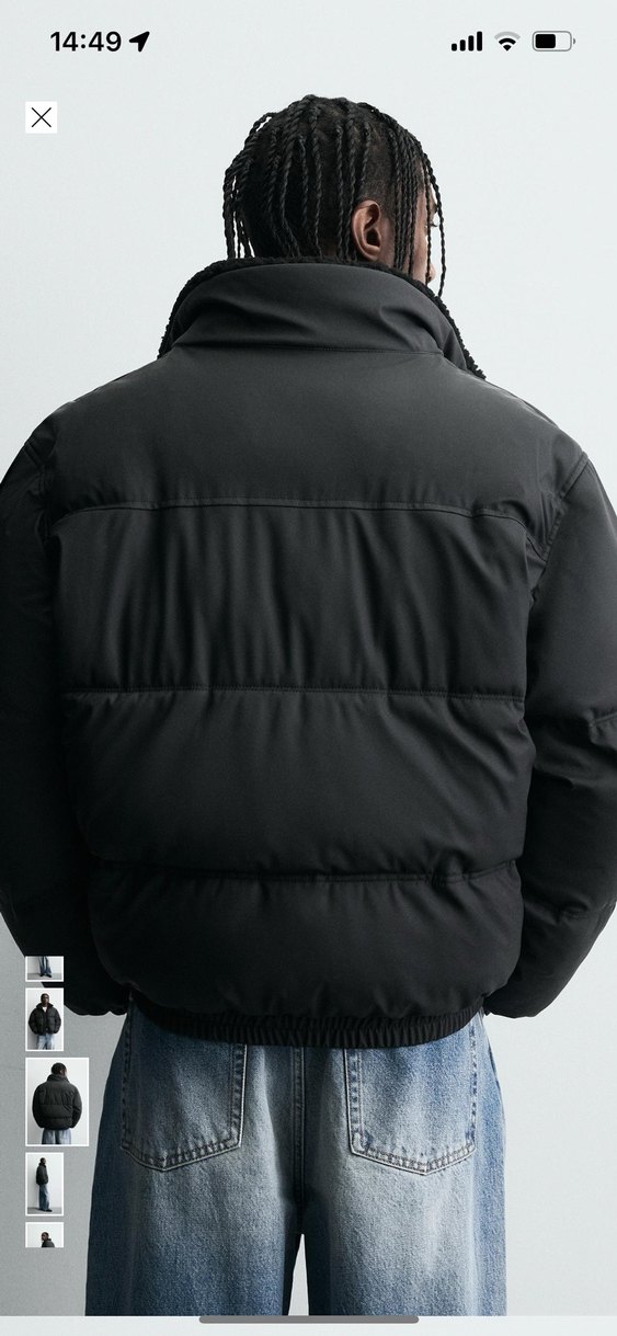 Zara erkek mont - Görsel 2