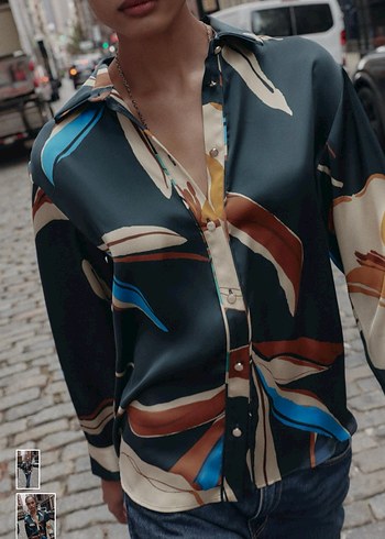 Zara kadın gömlek - Görsel 2