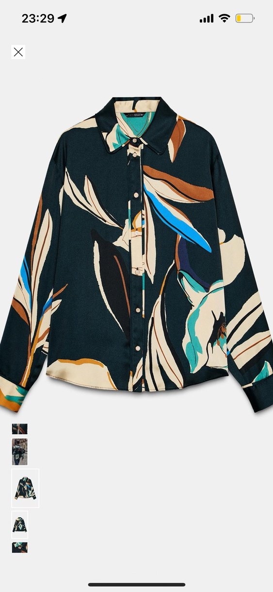 Zara kadın gömlek - Görsel 4