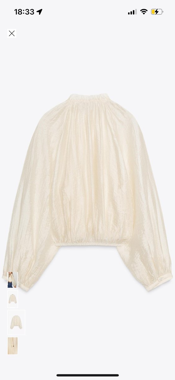 Zara kadın bluz - Görsel 3