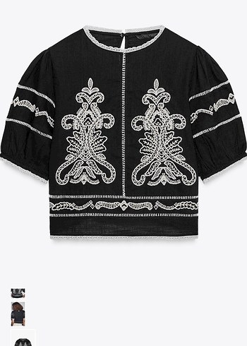 Zara kadın bluz - Görsel 4