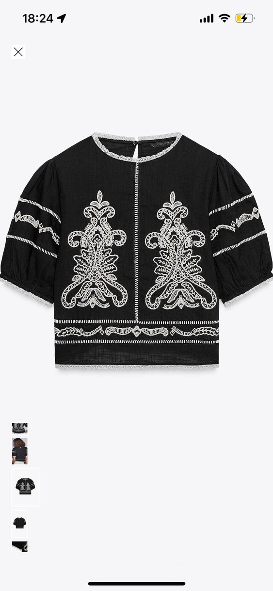 Zara kadın bluz - Görsel 4