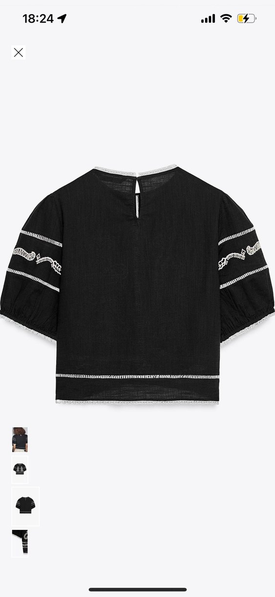 Zara kadın bluz - Görsel 5