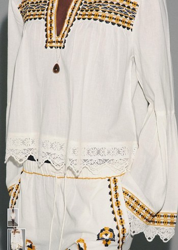 Zara kadın bluz - Görsel 2