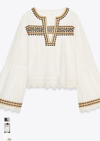 Zara kadın bluz - Görsel 4