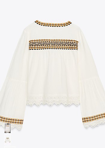 Zara kadın bluz - Görsel 5